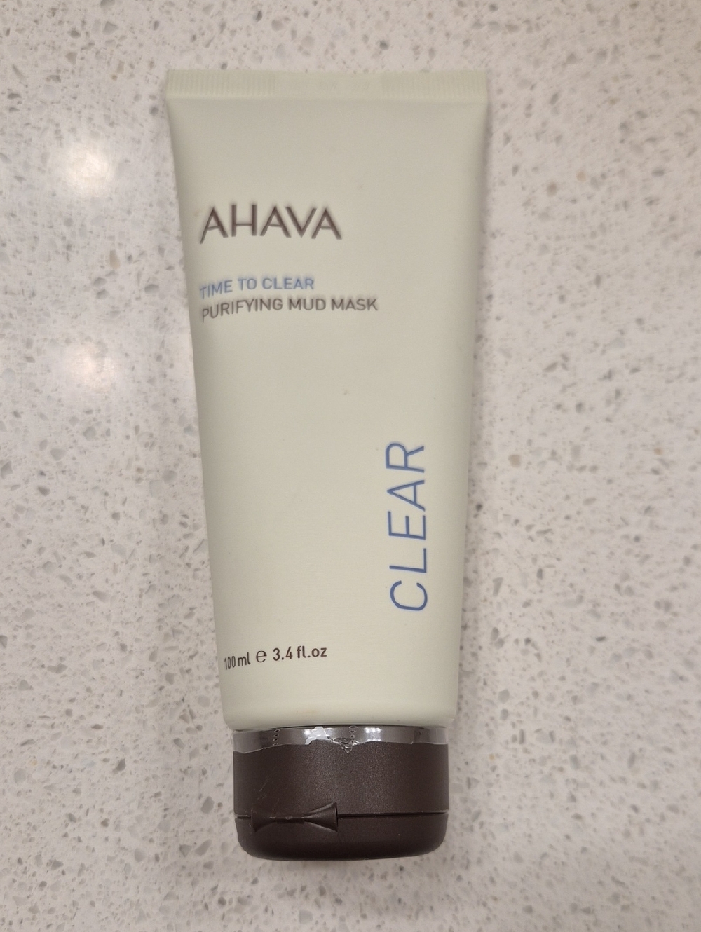 AHAVA Clear Purifying Mud Mask – Cream with Blue Accents